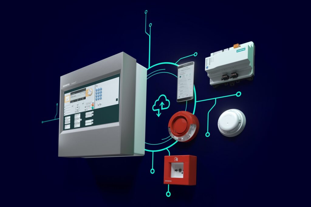 Siemens' Cerberus PRO fire safety system graphic
