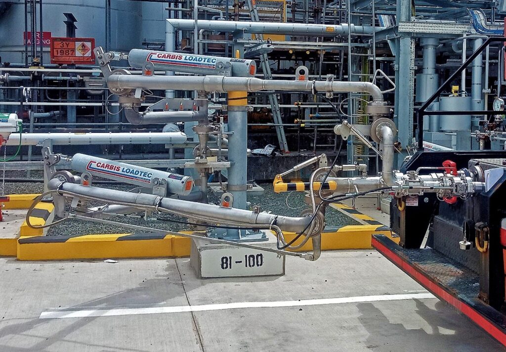 Carbis Loadtec bottom loading arms