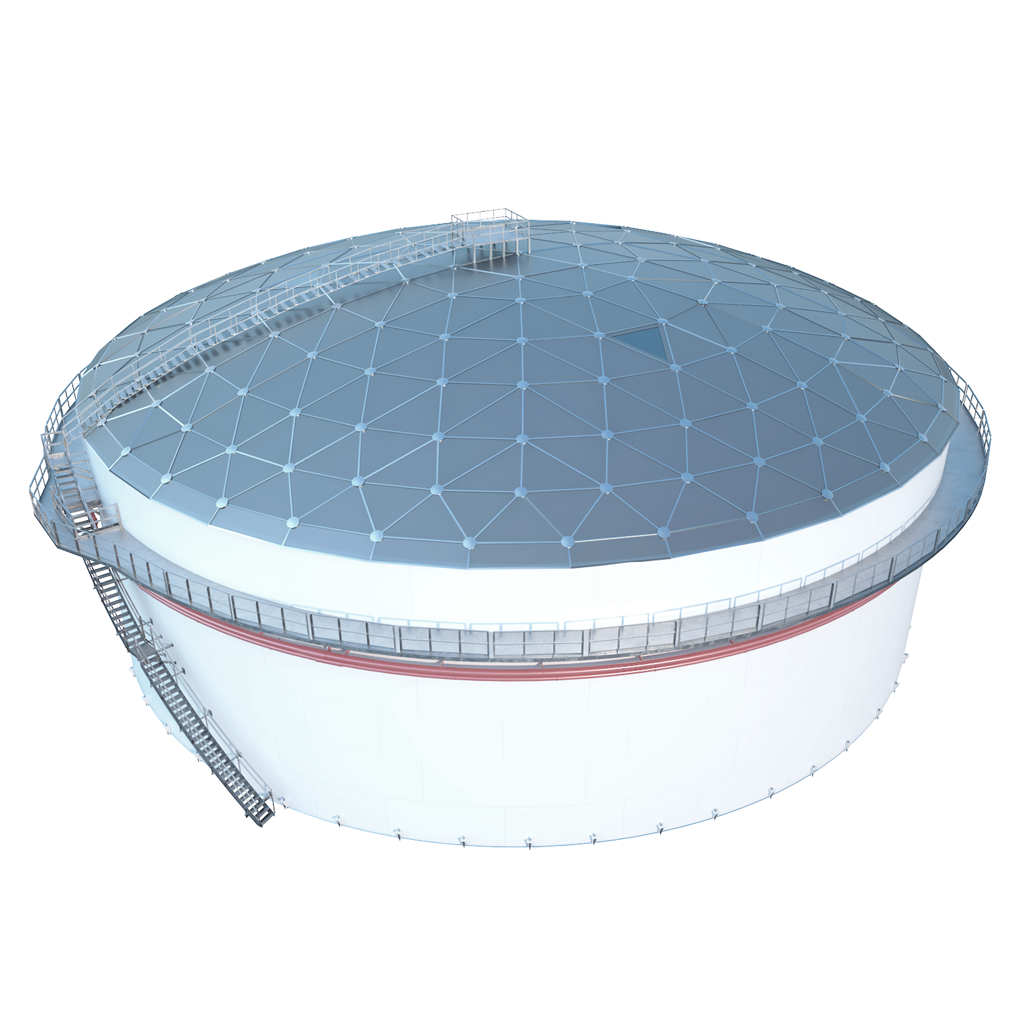 Reliable Storage Tank Solutions with Äager GmbH's Aluminum Dome