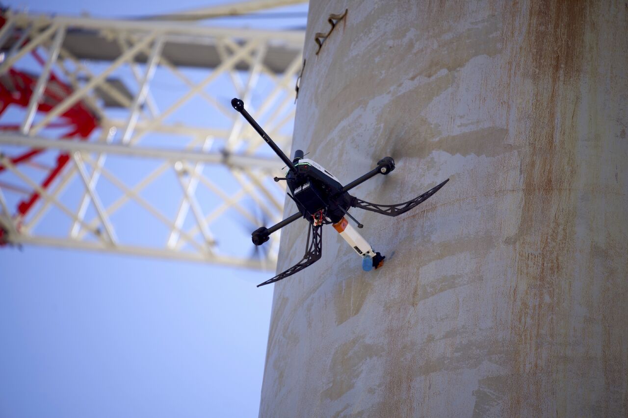 Vorio T drone in flight