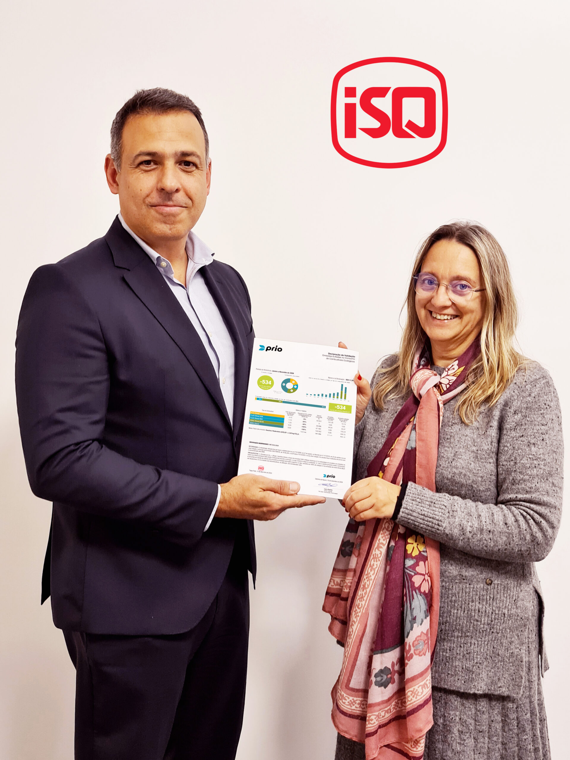 PRIO & ISQ Deliver Emission Reduction Certificates