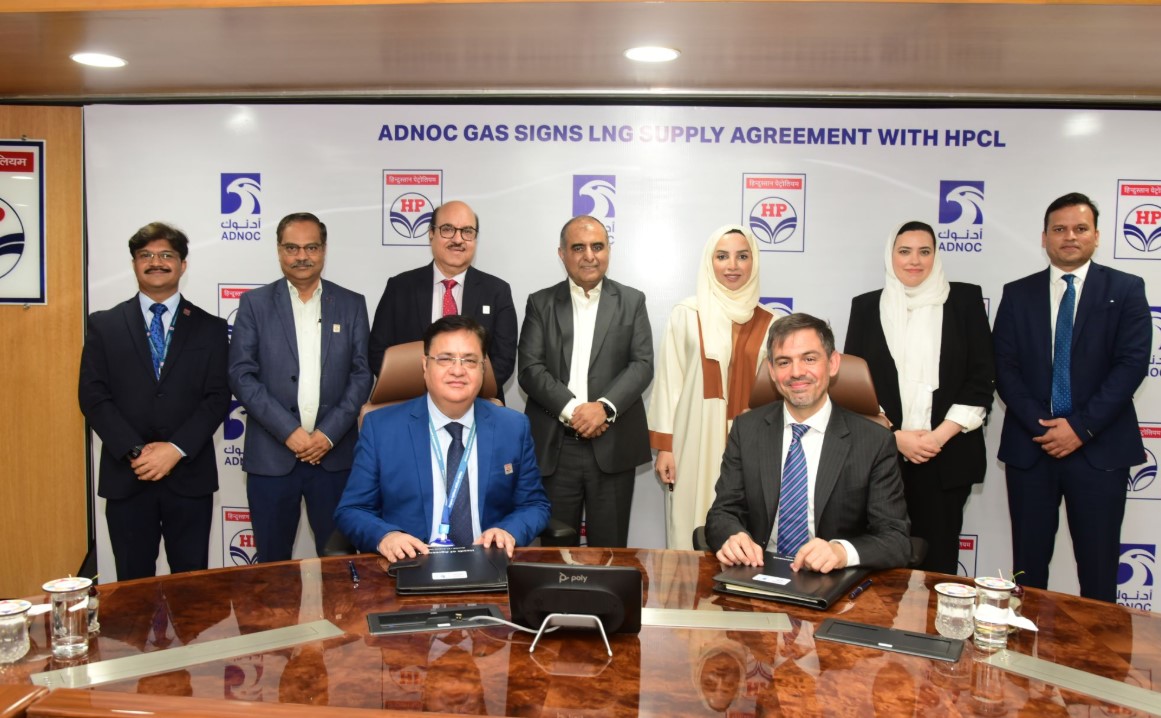 ADNOC Gas & HPCL Sign LNG Agreement