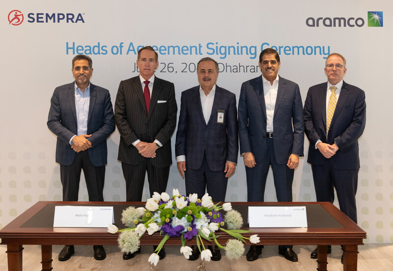 Aramco & Sempra Announce Port Arthur LNG Agreement
