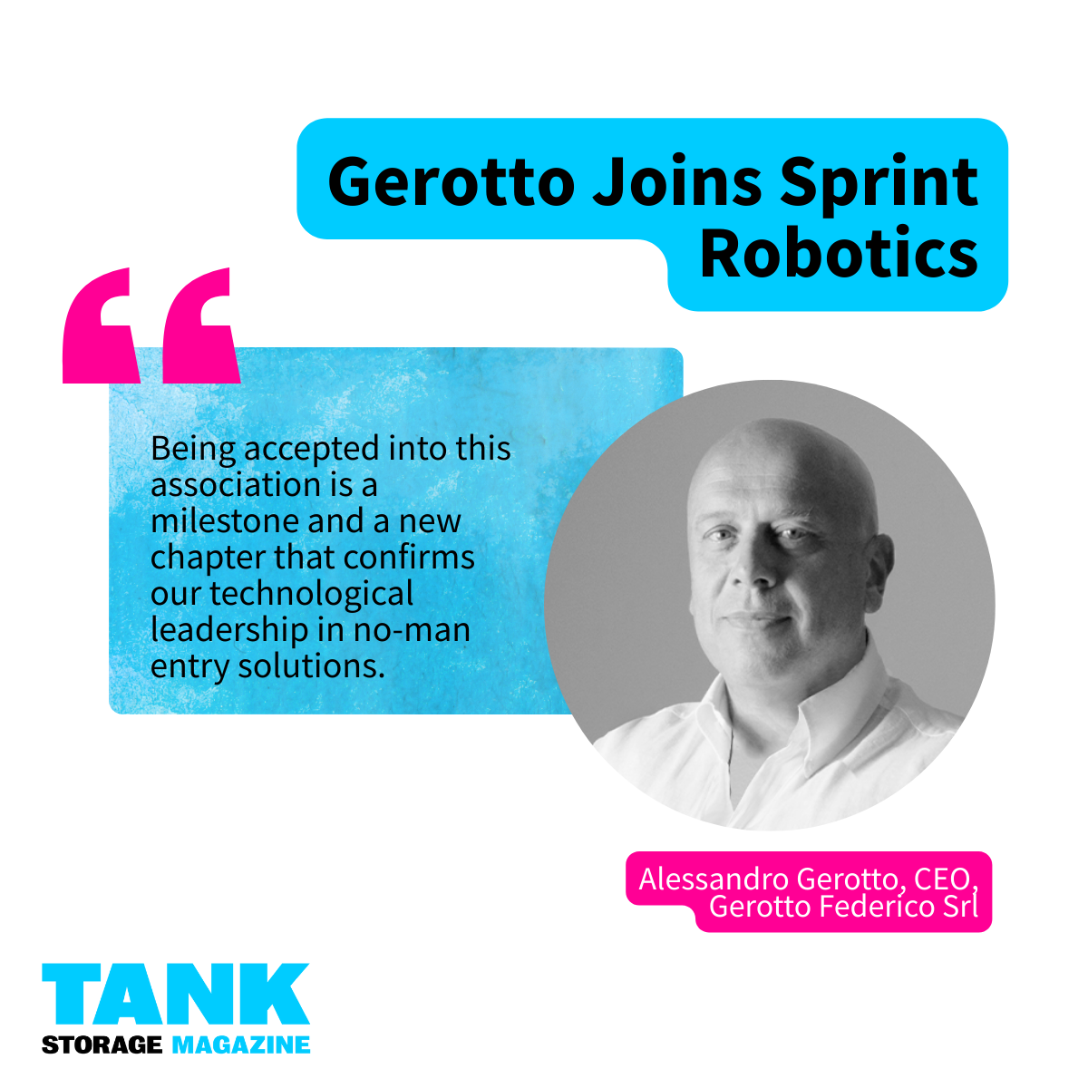 Gerotto Joins Sprint Robotics