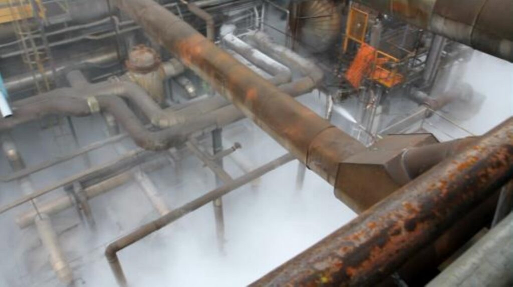 INDUSTRIAL SYSTEM  FOR MITIGATION OF VAPOUR CLOUD EXPLOSIONS
