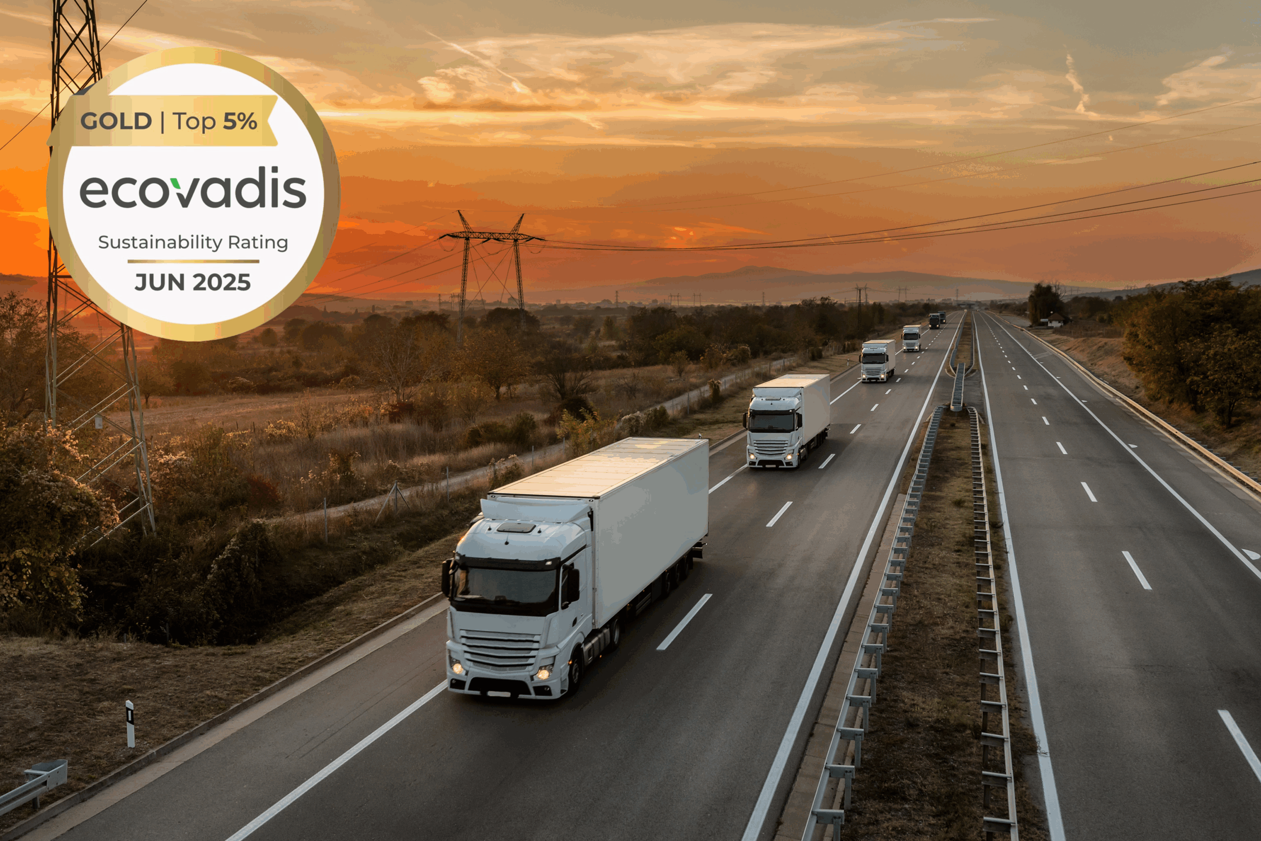 Hoyer Group Awarded EcoVadis Gold & ISO 50001