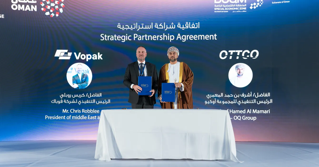 Ottco & Vopak Sign Agreement For SEZAD