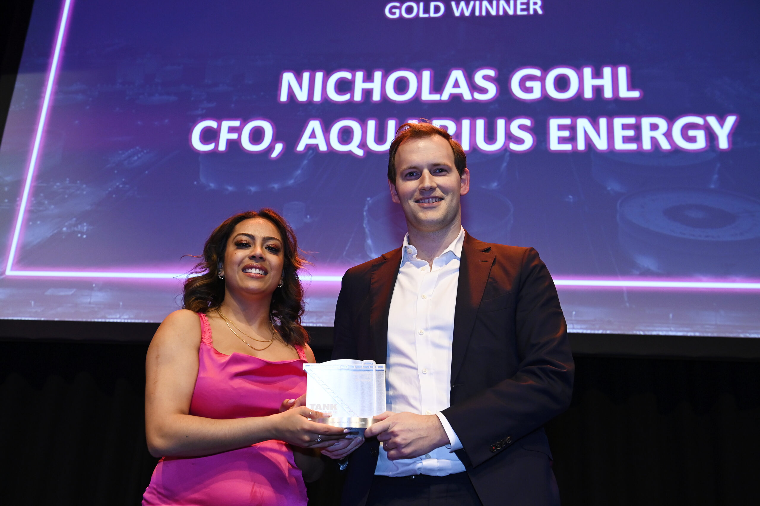 Anamika Talwaria & Nicholas Gohl at the Global Tank Storage Awards 2023 