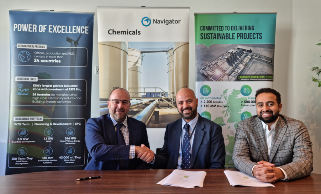 Navigator Sign In Navigator Terminals and Alfanar sign MoU - Tank Storage Magazine
