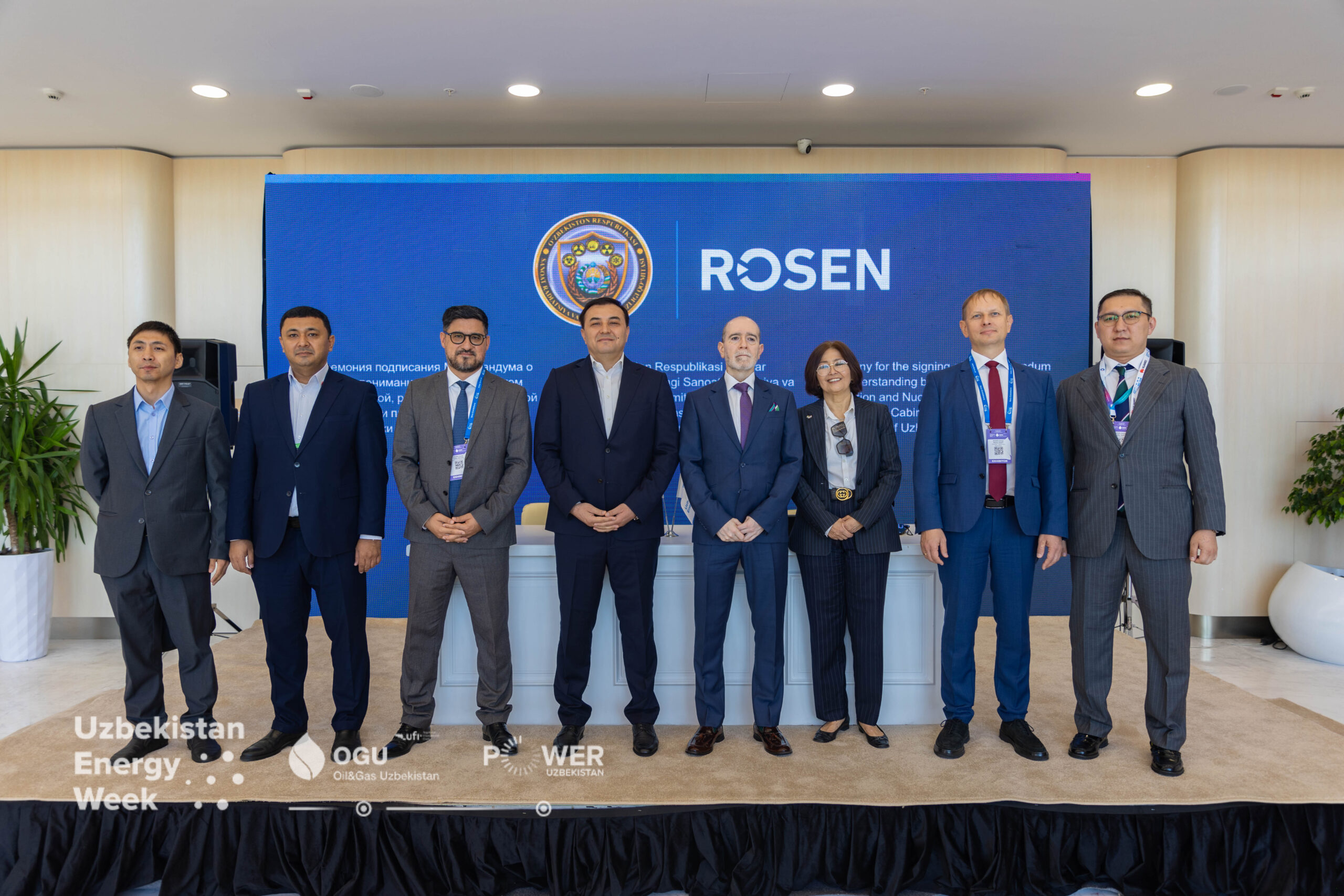 Uzbekistan and ROSEN sign for oil and gas infrastructure safety