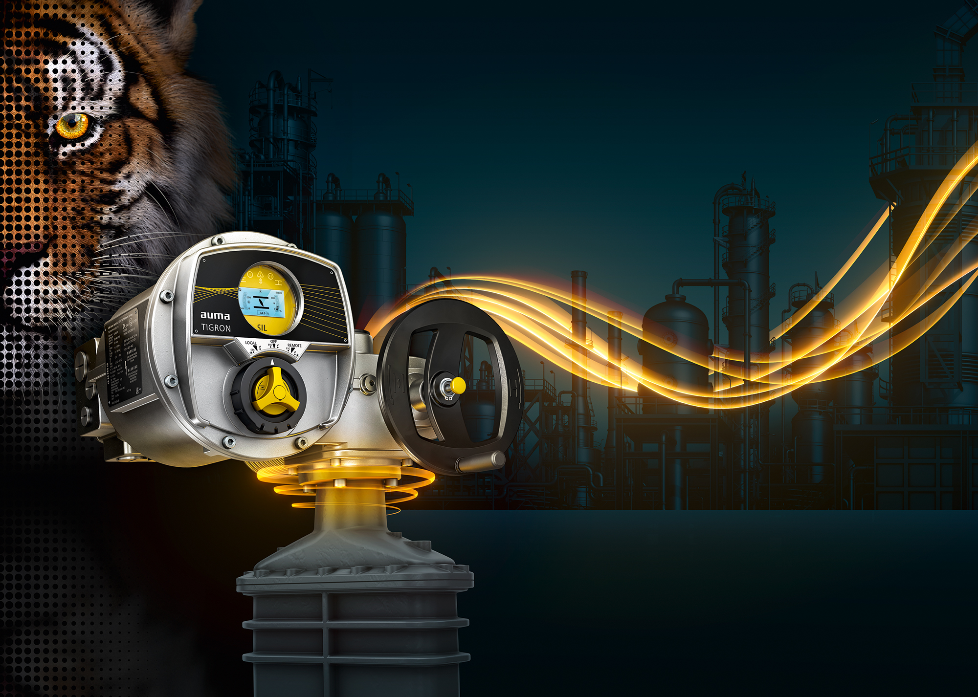 AUMA Presents New TIGRON SIL Actuators