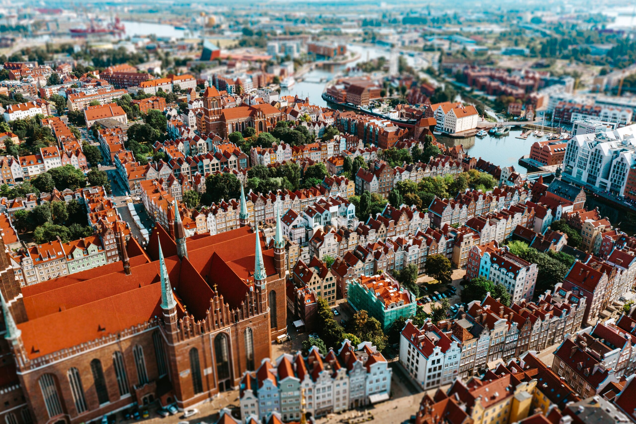 City landscape from above