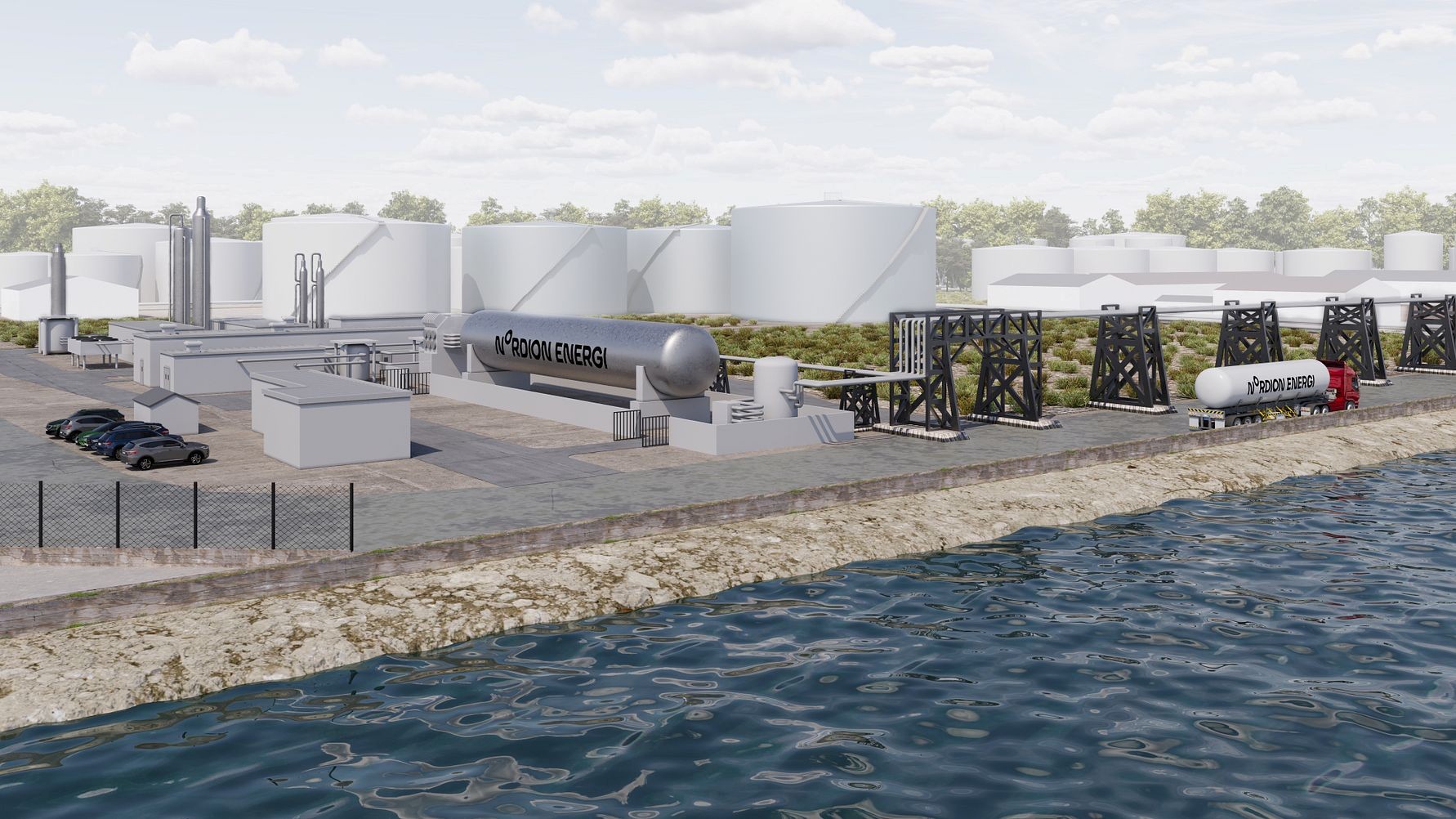 Construction starts on liquefied biogas facility at Port of Gothenburg