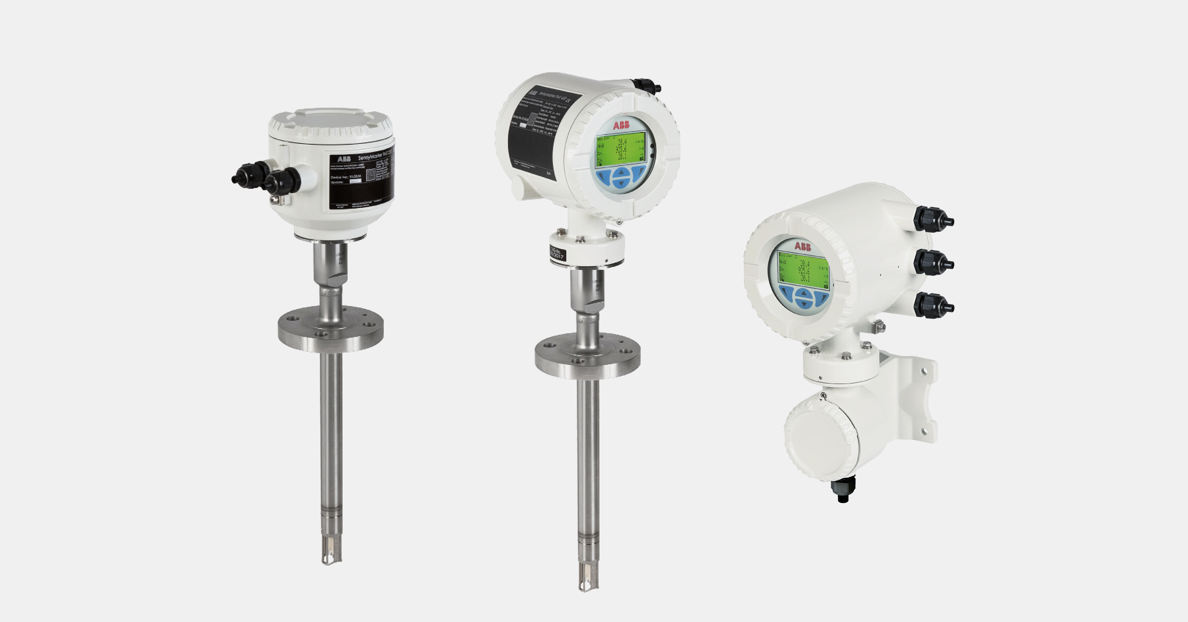 ABB flowmeter offers thermal mass flow measurement