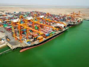 Iraqi terminal suspends operations after drone strike