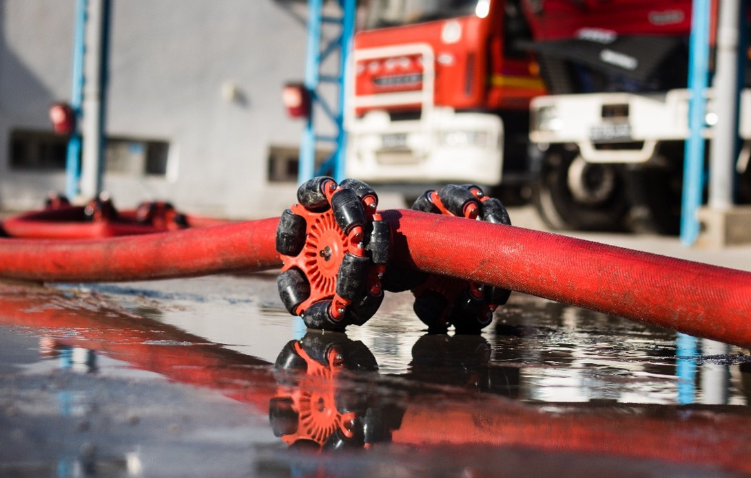 HOSE-PULL’s rolling device revolutionises hose movement
