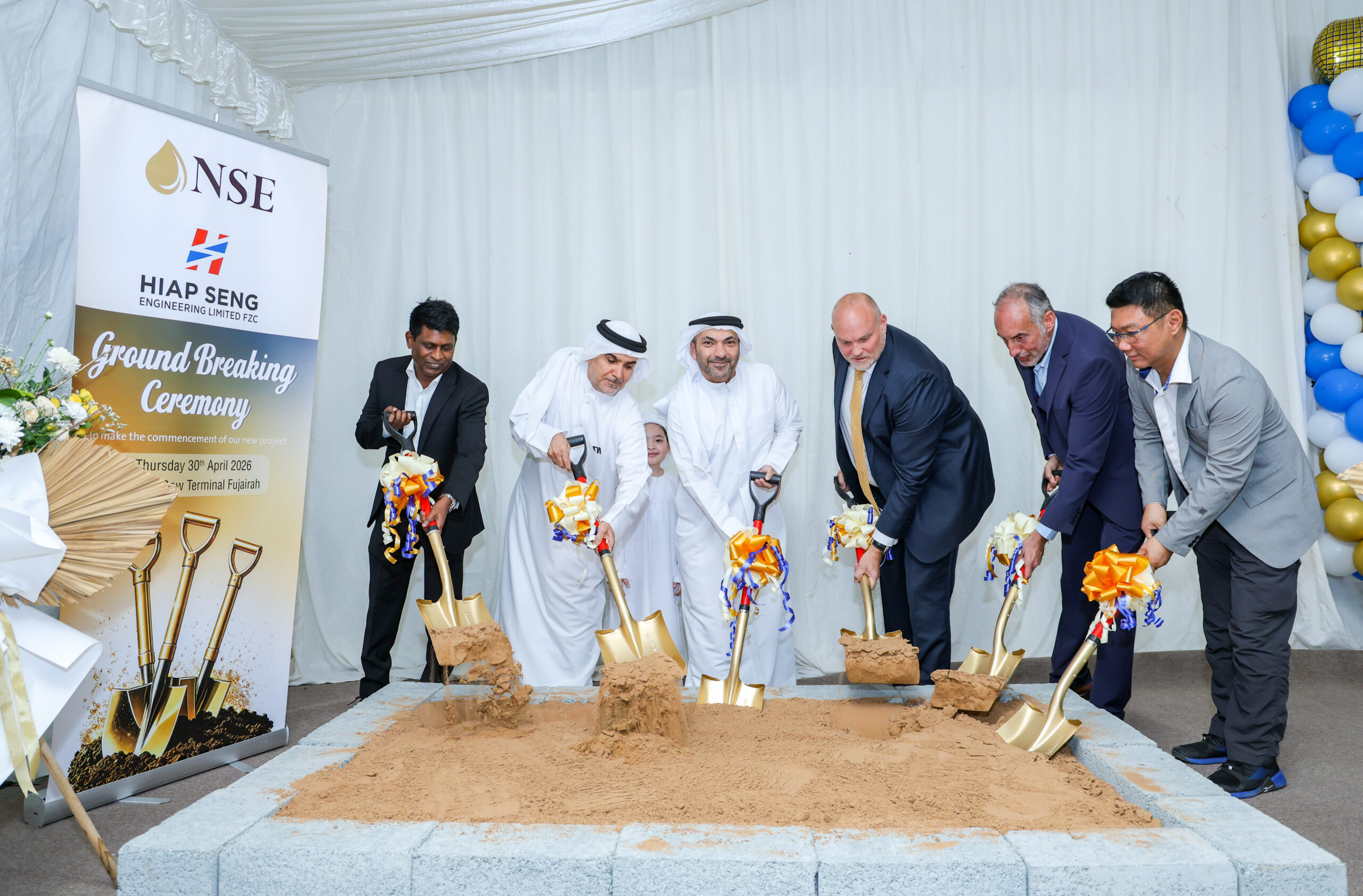 Hiap Seng Engineering Limited FZC begins construction on Mount Row Terminal Expansion Project