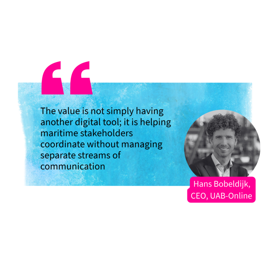 The human side of data sharing: getting terminals, agents and captains on board